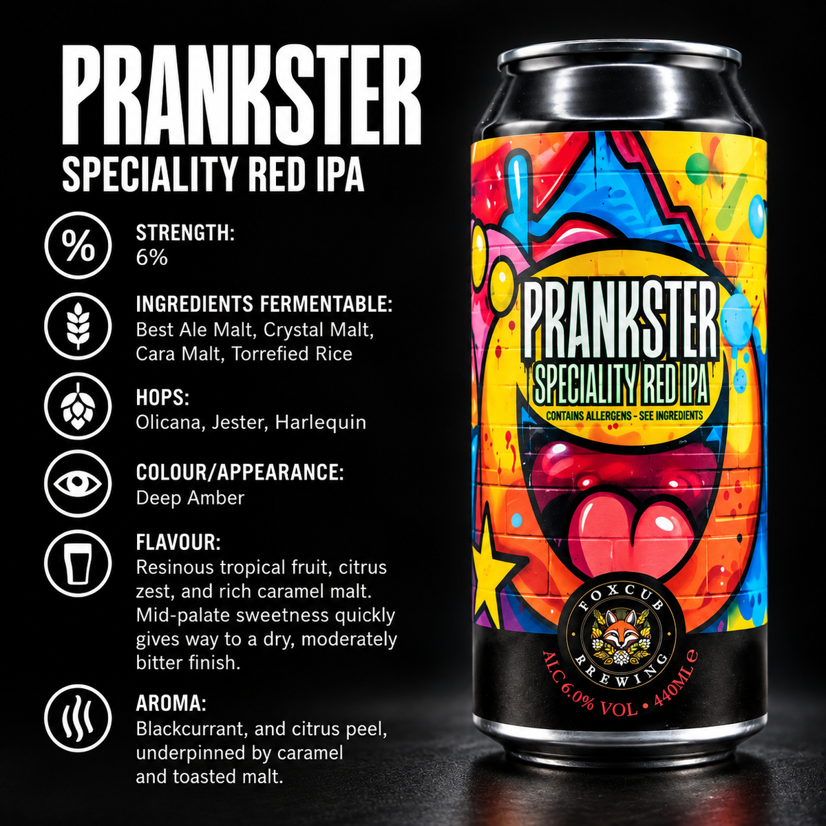 Prankster | 6 × 440ml Speciality IPA | 6.0%