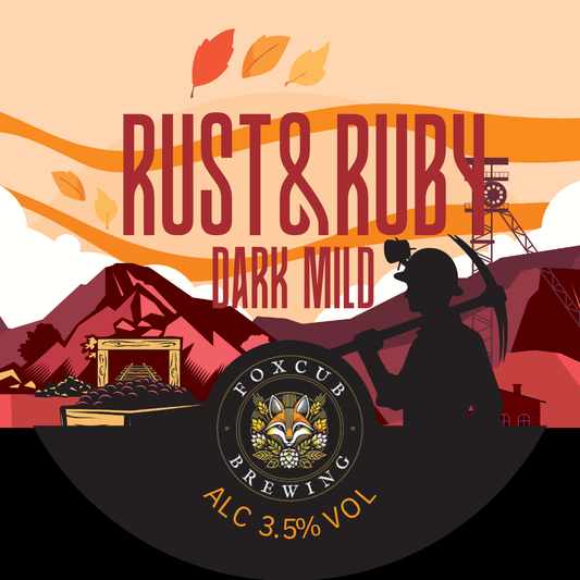 (6 Pack) Rust & Ruby - 3.5% - Dark Mild