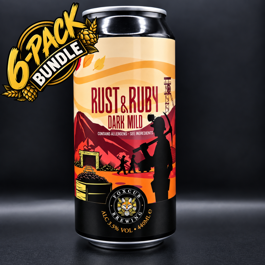 Rust & Ruby | 6 × 440ml Dark Mild | 3.5%