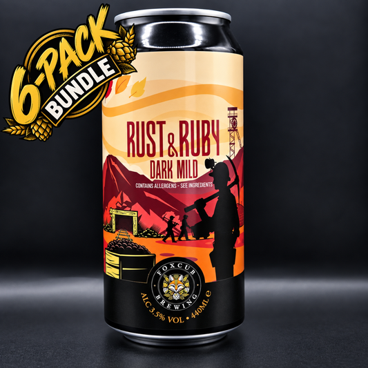 Rust & Ruby | 6 × 440ml Dark Mild | 3.5%